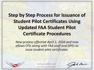 Step by Step Process for Issuance of Student Pilot Certificates Using Updated FAA Student Pilot Certificate Procedures_Page_01